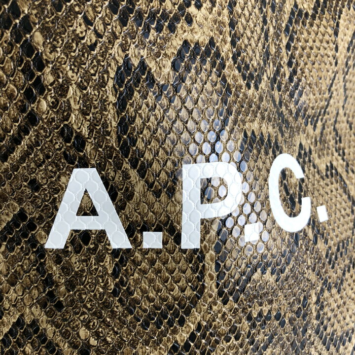 楽天市場】アーペーセー A.P.C. NINON SMALL ロゴ パイソン 型押し 