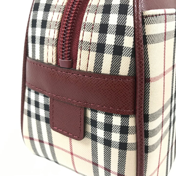 楽天市場】バーバリー BURBERRY ノバチェック ミニボストン ベージュ 