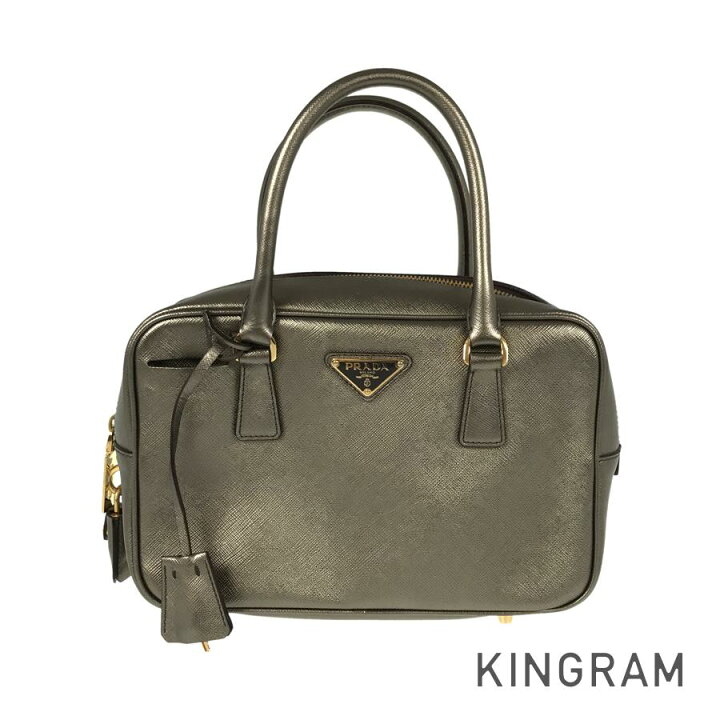 楽天市場】プラダ PRADA サフィアーノ BN1113 ブロンズ レザー  
