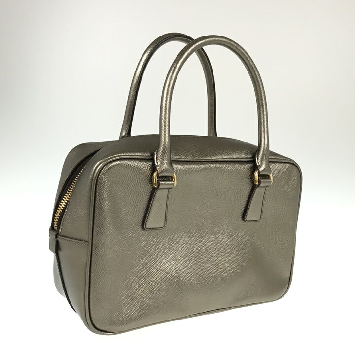 楽天市場】プラダ PRADA サフィアーノ BN1113 ブロンズ レザー 