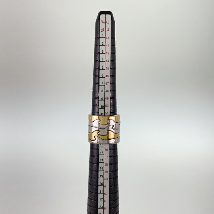 ジョージジェンセン Georg Jensen フュージョン K18YG 11号(51) リング  