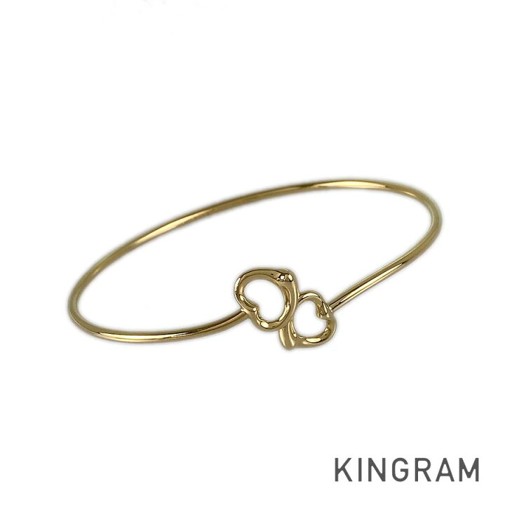 楽天市場】ティファニー TIFFANY&Co. オープンハート ダブル K18YG  