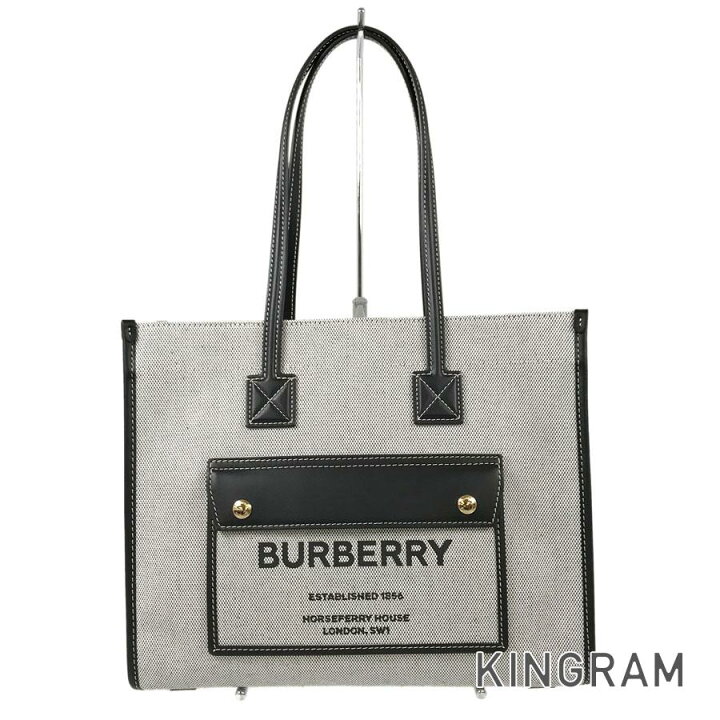 楽天市場】バーバリー BURBERRY スモール ツートン 8044137 グレー 