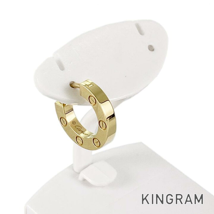 楽天市場】カルティエ CARTIER ラブ ピアス K18YG シングル 片耳 sss 