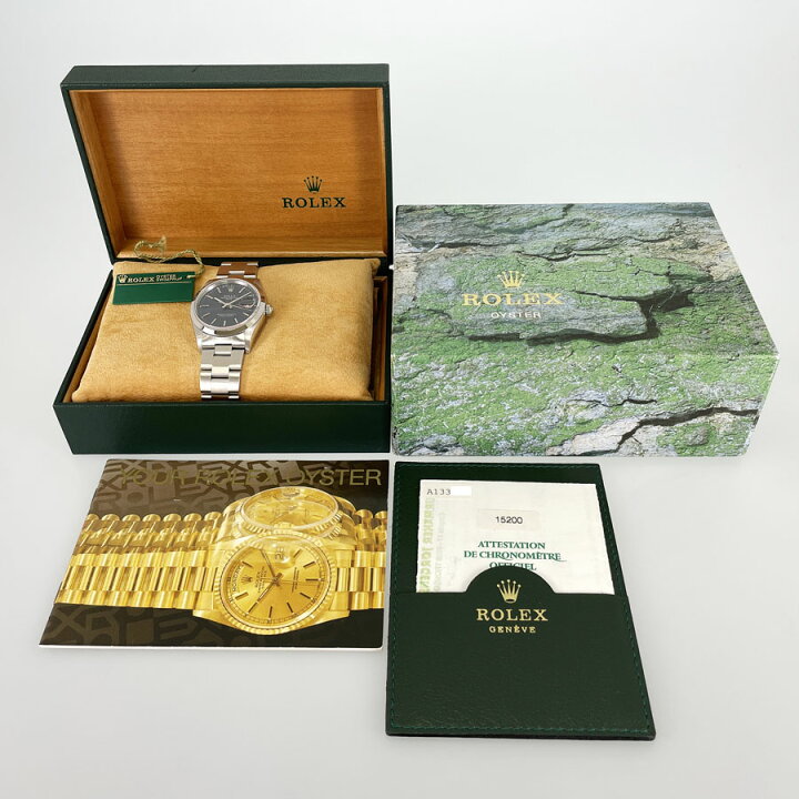 楽天市場】ロレックス ROLEX オイスターパーペチュアル デイト 15200 A 