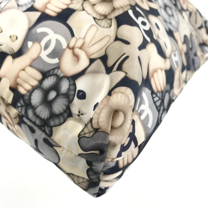 楽天市場】シャネル CHANEL シュペット 猫柄 キャット マルチカラー  