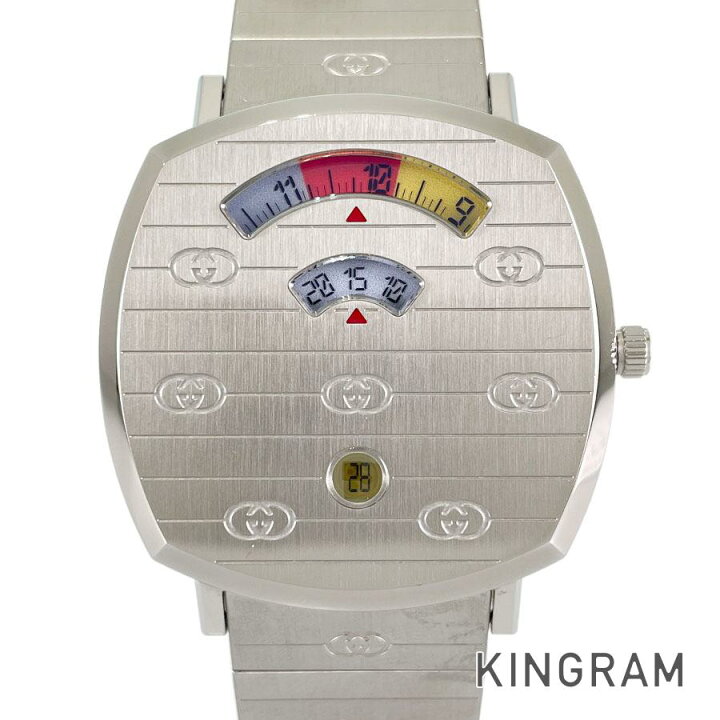楽天市場】グッチ GUCCI グリップウォッチ 157.3 SS クォーツ メンズ 