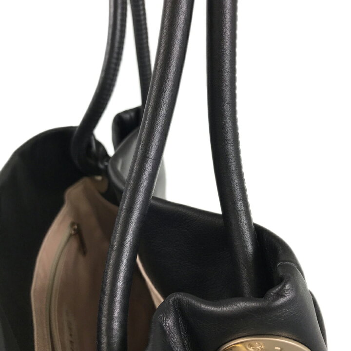 楽天市場】シャネル CHANEL カメリア ロゴ ブラック ラムスキン トート 