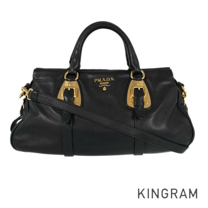 楽天市場】プラダ PRADA 2WAY ショルダー BN1903 ブラック レザー 