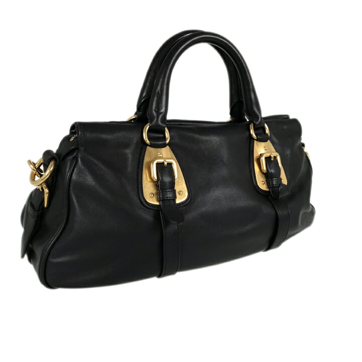 楽天市場】プラダ PRADA 2WAY ショルダー BN1903 ブラック レザー 