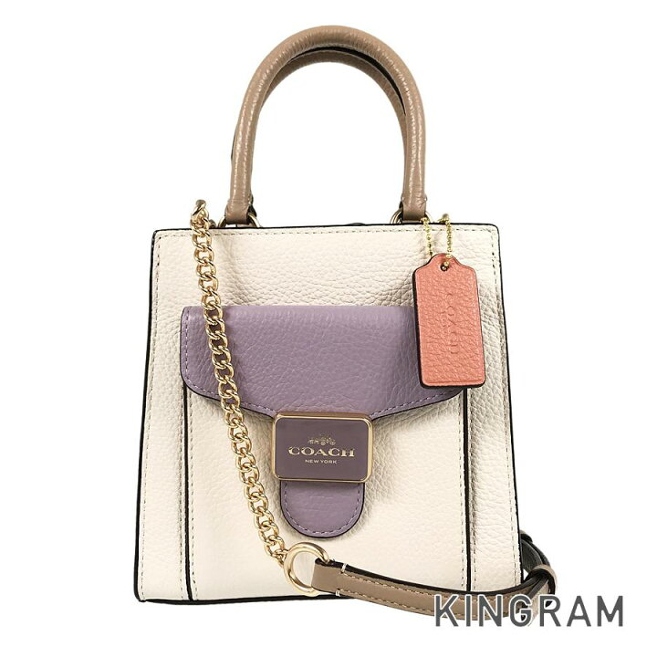 楽天市場】コーチ COACH カラーブロック ミニ ペッパー クロスボディ  