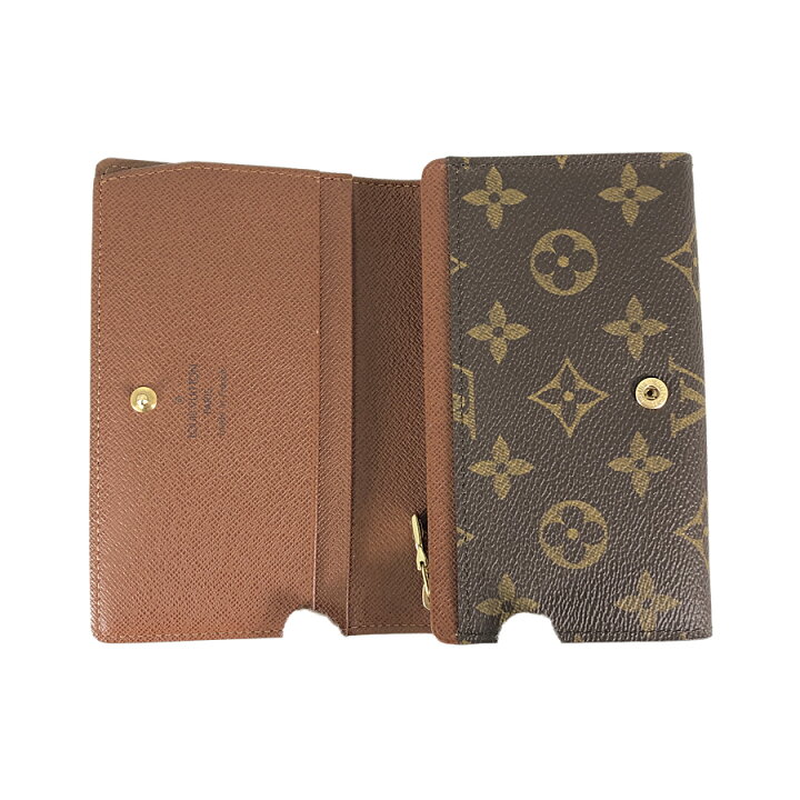 楽天市場】ルイ・ヴィトン LOUIS VUITTON モノグラム ポルトモネ 