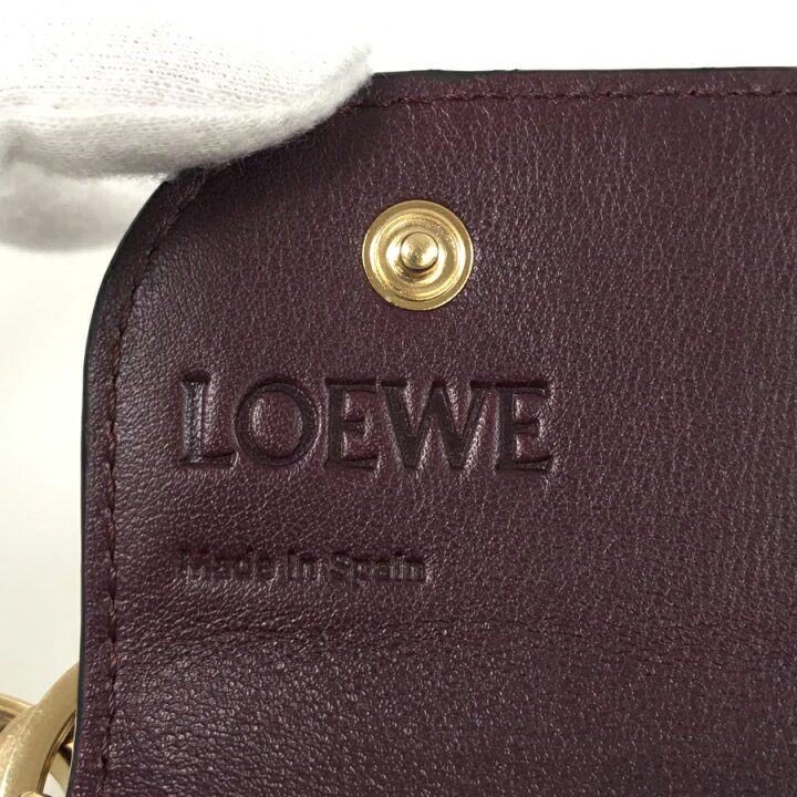 楽天市場】ロエベ LOEWE ゲート ミニウォレット レザー コインケース 
