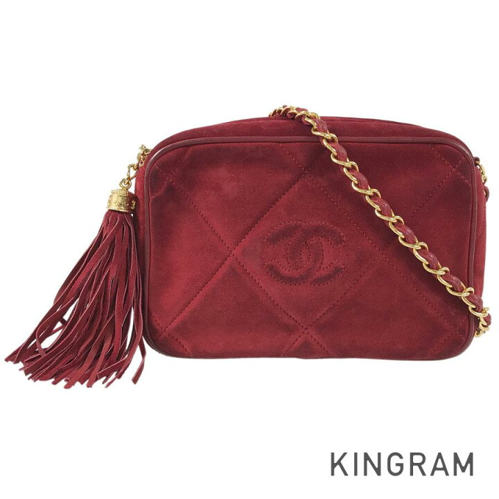 楽天市場】シャネル CHANEL マトラッセ スエード ショルダーバッグ rkd 