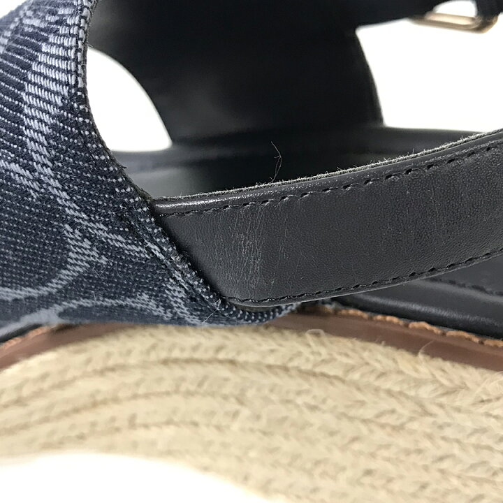 楽天市場】コーチ COACH KAMI DENIM WEDGE C3835 レディース サンダル 