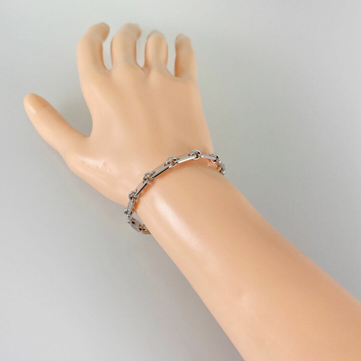 楽天市場】カルティエ CARTIER フィガロ K18WG ブレスレット ss【中古  