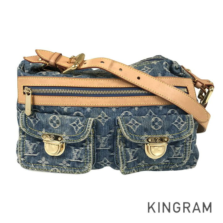 楽天市場】ルイ・ヴィトン LOUIS VUITTON モノグラム デニム バギー PM 