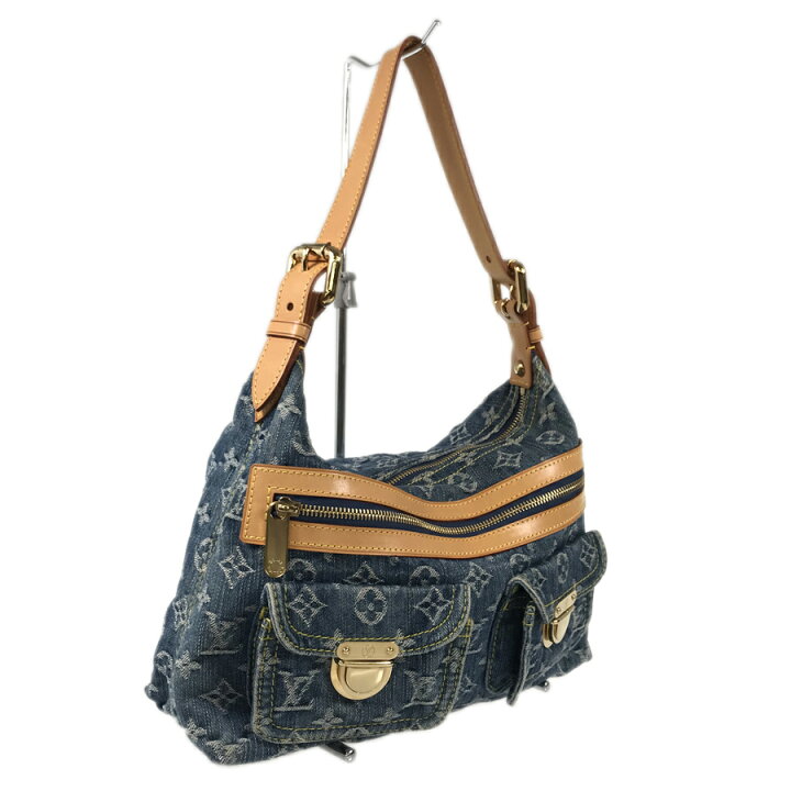 楽天市場】ルイ・ヴィトン LOUIS VUITTON モノグラム デニム バギー PM 