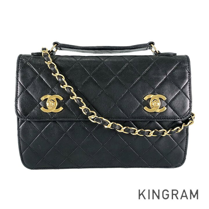 楽天市場】シャネル CHANEL マトラッセ ラムスキン ショルダーバッグ 