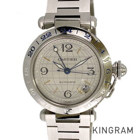 カルティエ CARTIER パシャ C メリディアンGMT W31029M7 SS 自動巻 ユニセックス 腕時計 sss【中古】