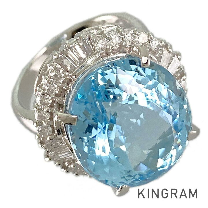 楽天市場】ノーブランド Unsigned Jewelry リング Pt900 アクアマリン 