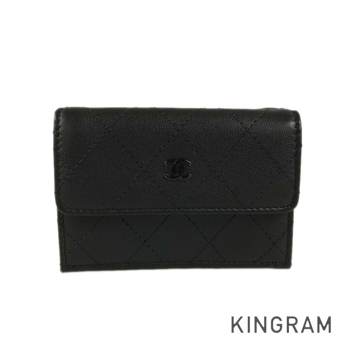 楽天市場】シャネル CHANEL スモールフラップウォレット レザー 