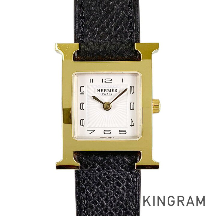 楽天市場】エルメス HERMES Hウォッチ HH1.201 GP クォーツ レディース 