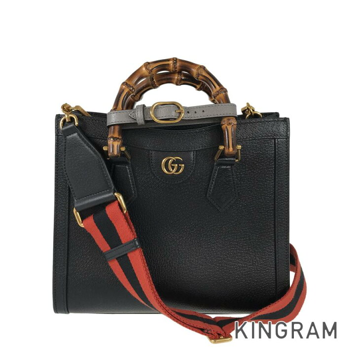 楽天市場】グッチ GUCCI ダイアナ スモール バンブー 702721 レザー  