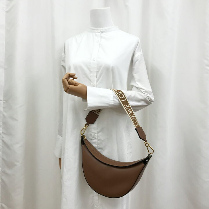 楽天市場】ロエベ LOEWE ルナ ホーボーバッグ レザー ショルダーバッグ 