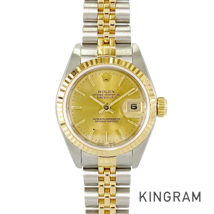 楽天市場】ロレックス ROLEX デイトジャスト 79173 SS YG 自動巻  