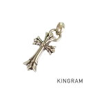 クロムハーツ CHROME HEARTS ダブルCHクロス 4152188 Sv925 ペンダントトップ fke【中古】