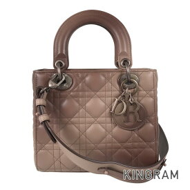 ディオール Dior レディディオール スモール レザー ハンドバッグ ssh【中古】