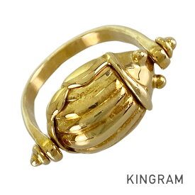 ティファニー TIFFANY&Co. スカラベ K18YG 11号(51) リング sss【中古】