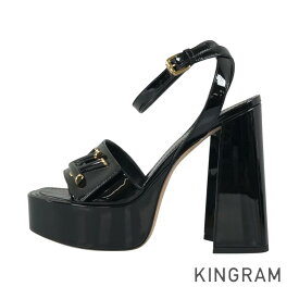 ルイ・ヴィトン LOUIS VUITTON シェイクライン ツイスト レディース サンダル st【中古】