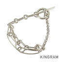 エルメス HERMES シェーヌダンクル パンク Sv925 ブレスレット sst【中古】