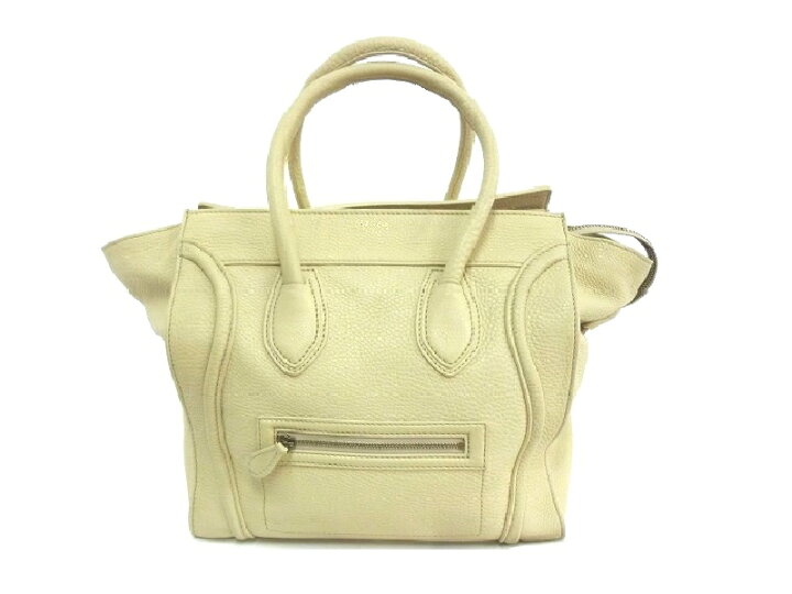 楽天市場】セリーヌ CELINE ラゲージ ミニショッパー レザー 