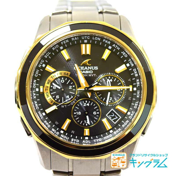 楽天市場】カシオ CASIO オシアナス マンタ トランスパシフィック 