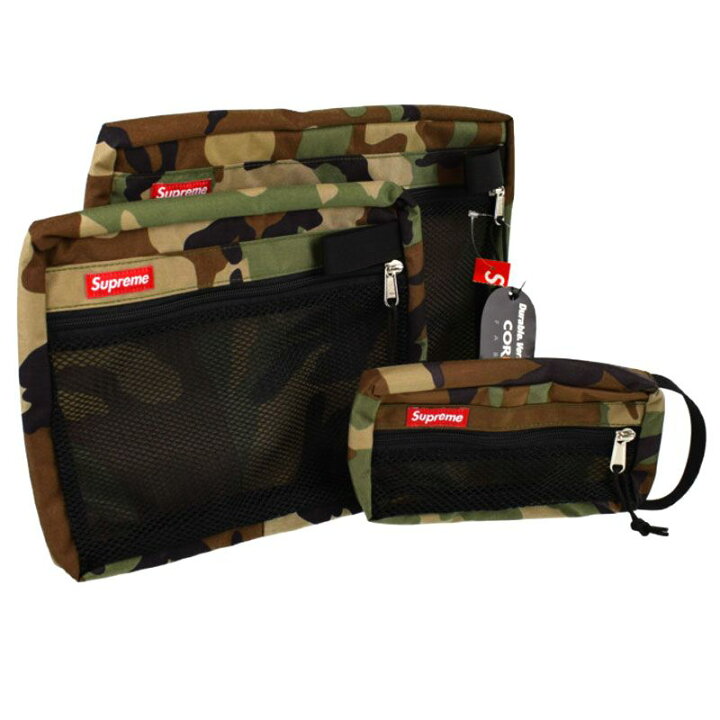 楽天市場】シュプリーム Supreme 3点セット メッシュ オーガナイザー 