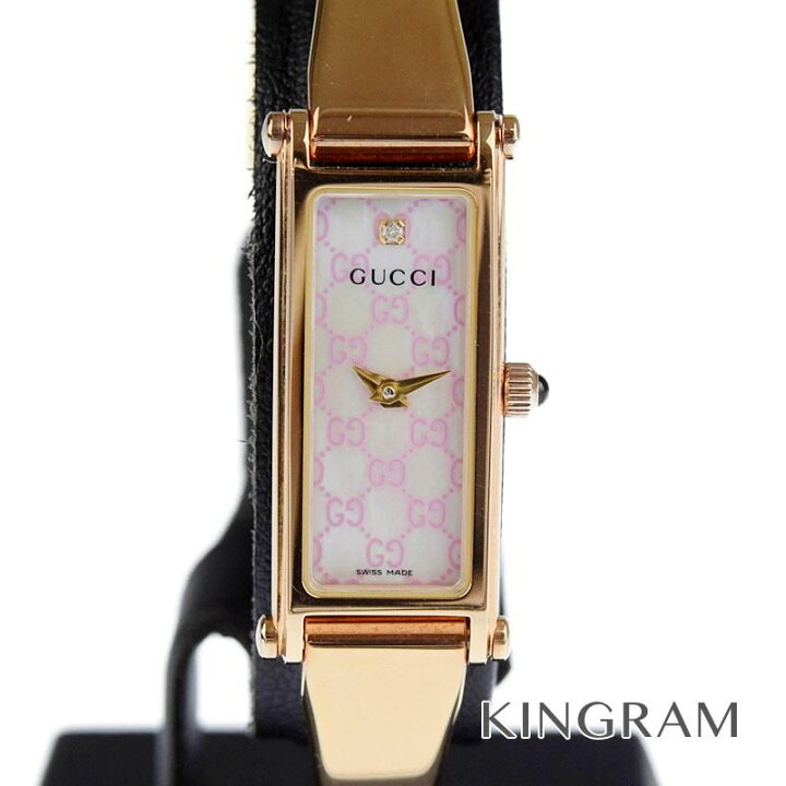楽天市場】グッチ GUCCI 1500L バングルウォッチ Ref.YA015559 