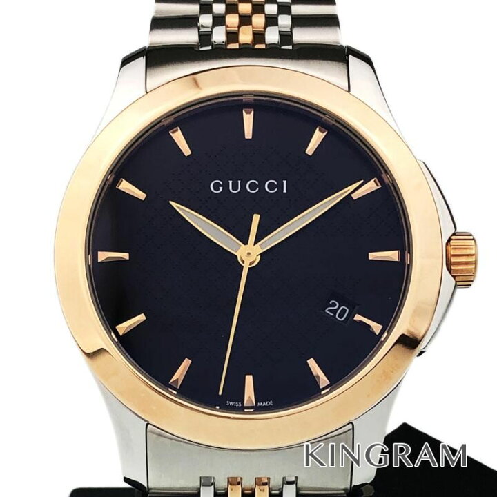 楽天市場】グッチ GUCCI 126.4 Gタイムレス Ref.YA126410 アウトレット  
