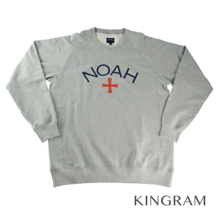 楽天市場】ノア NOAH NYC ロゴスウェット XLサイズ グレー コットン100 