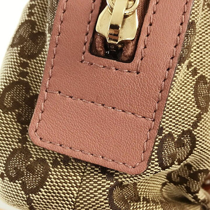 楽天市場】グッチ GUCCI バンブー GGキャンバス 246175 ベージュ 
