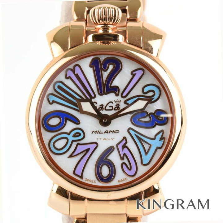 楽天市場】ガガミラノ GaGa MILANO Ref.6021 マヌアーレ35 クォーツ 