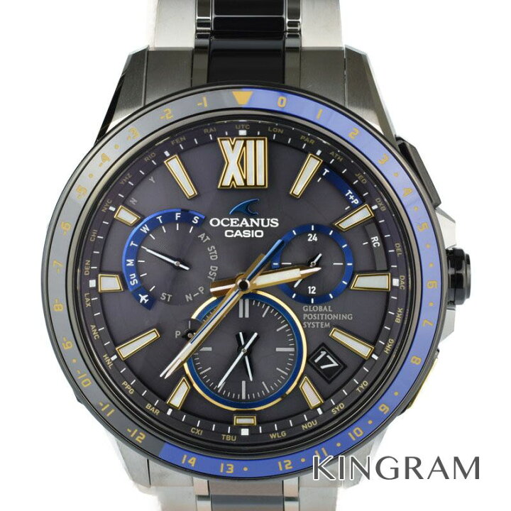 楽天市場】カシオ CASIO OCEANUSオシアナス Ref.OCW-G1200D-1AJF 
