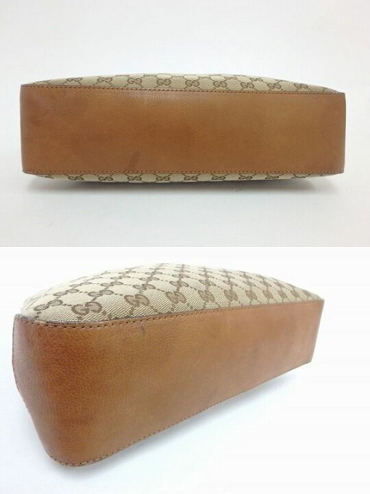 楽天市場】グッチ GUCCI マラケシュ 257029 ベージュ GGキャンバス 