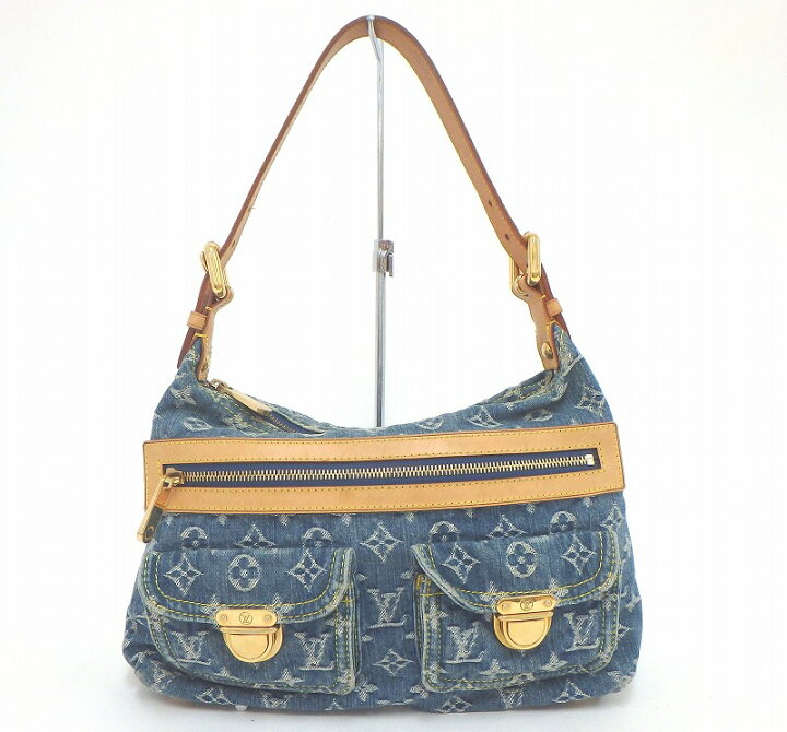 楽天市場】ルイヴィトン LOUIS VUITTON モノグラムデニム バギーPM 