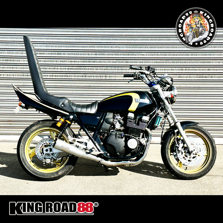 楽天市場】ヤマハ XJR400 前期 4HM KingRoad88 ロングシート 艶消し 