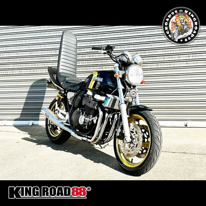楽天市場】ヤマハ XJR400 前期 4HM KingRoad88 ロングシート 艶消し 