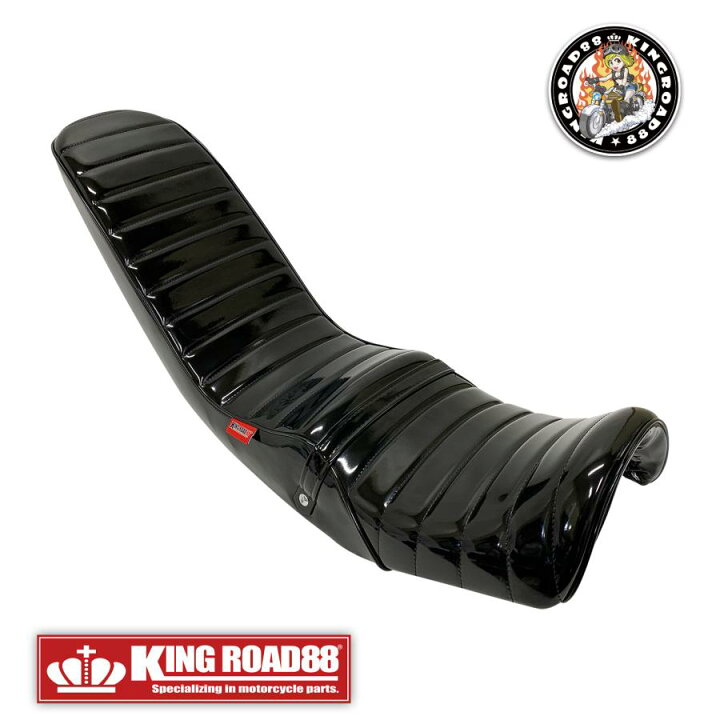 XJR400前期45cm 白エナ3段シート/三段シート 4HM 400R（楽天 
