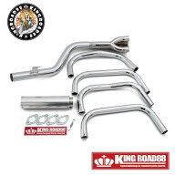 XJR400 前期 4HM マフラー KingRoad88 King管 フルエキゾーストマフラー